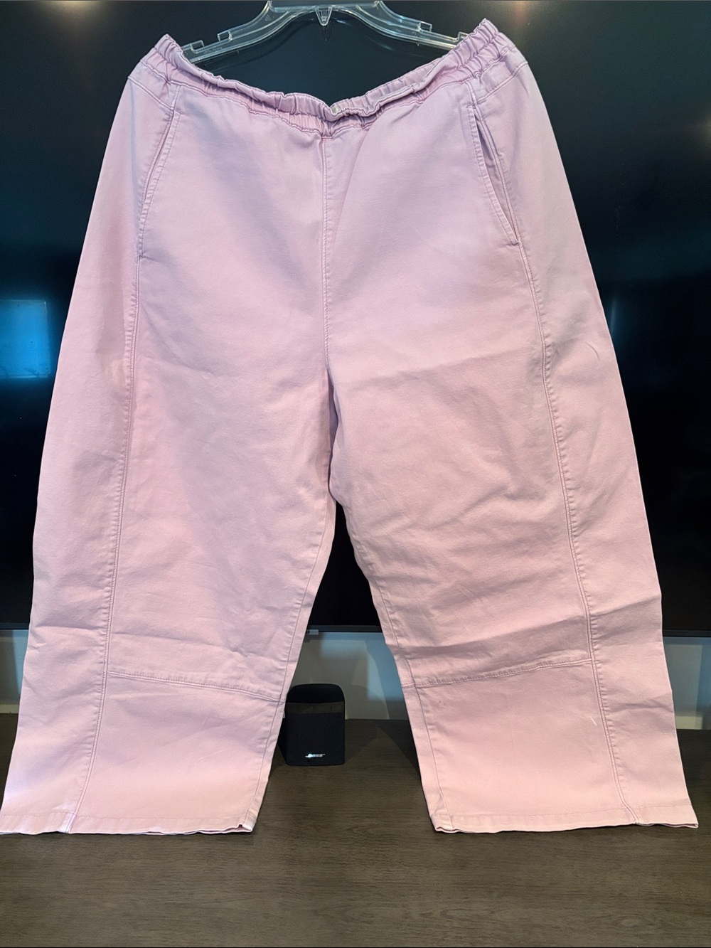 Pilcro Light Purple/Lavender Elastic Waist Pants